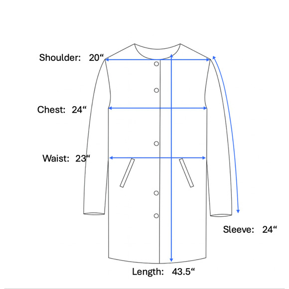 Hart Schaffner Marx Mens 44 XL Gray Wool Heavy Long OverCoat Top Coat - Picture 9 of 13